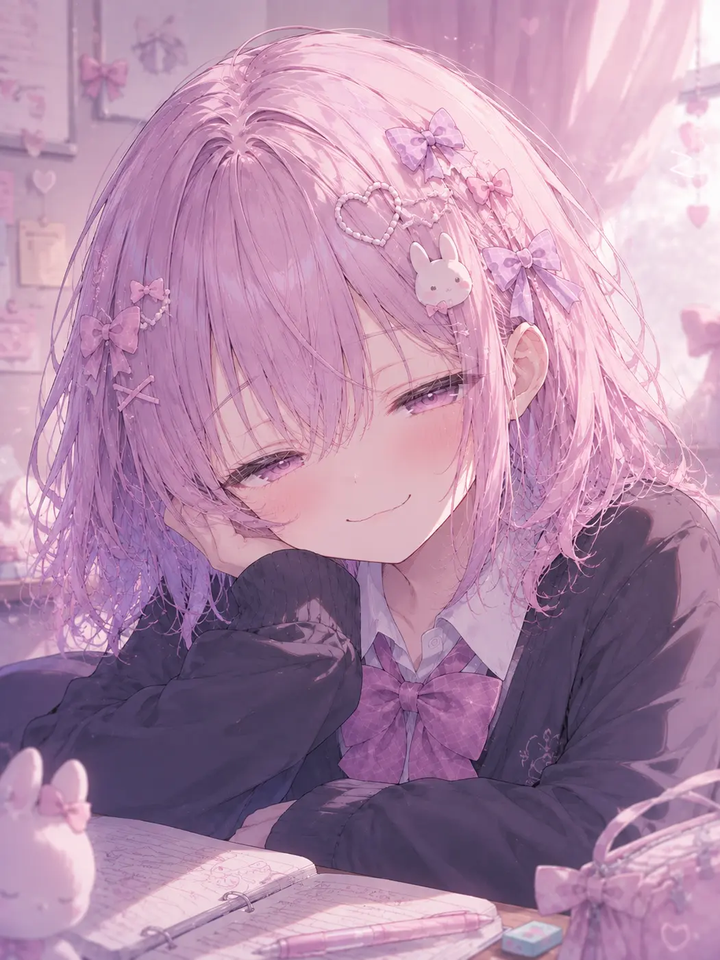 0m0_의 眠そうな隣の子