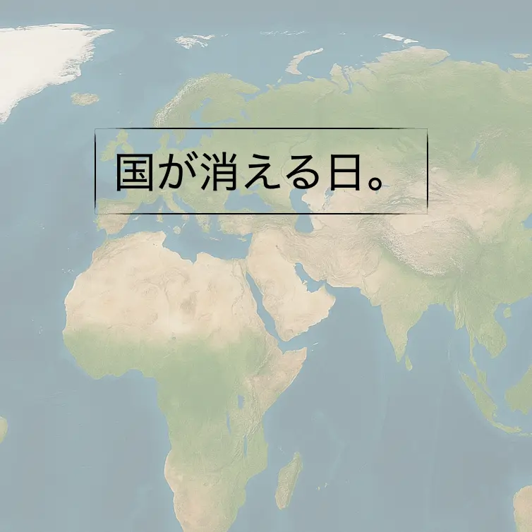 2014-11.6의 国が消える日。