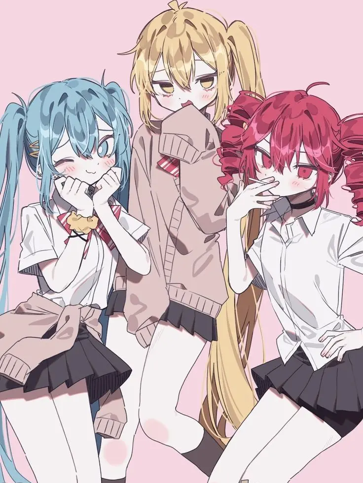 ScaredSpicy9300의 미쿠, 테토. 두 사람과 동거.ᐟ