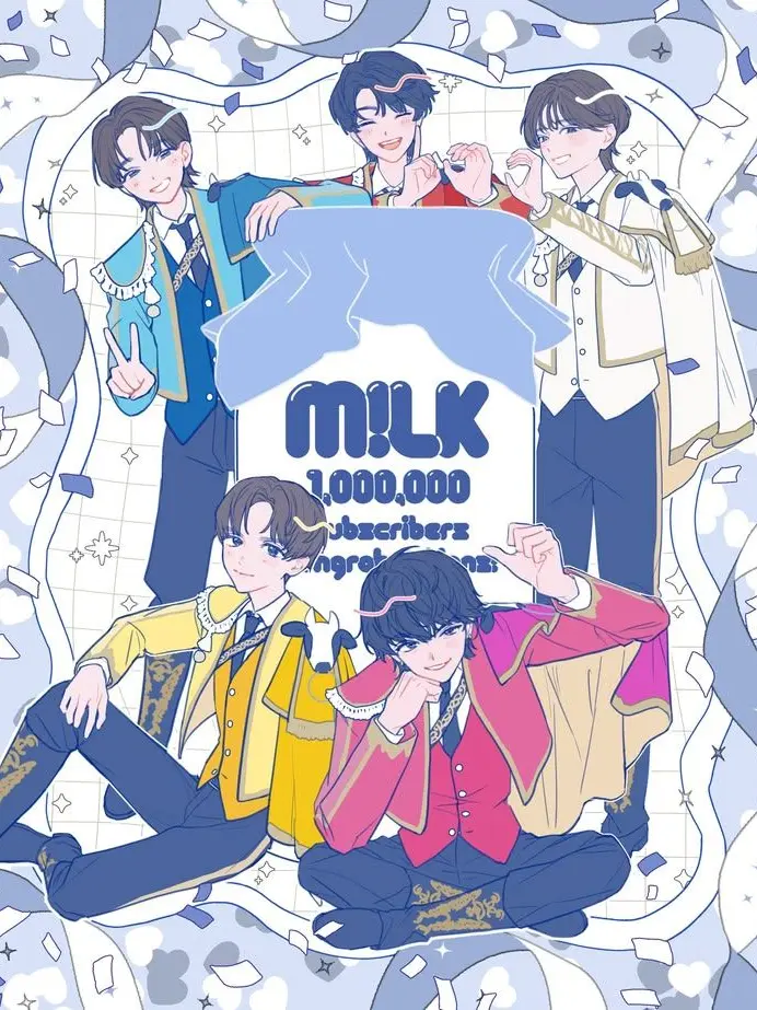MomiziArikui의 M!LKの楽屋に...！？
