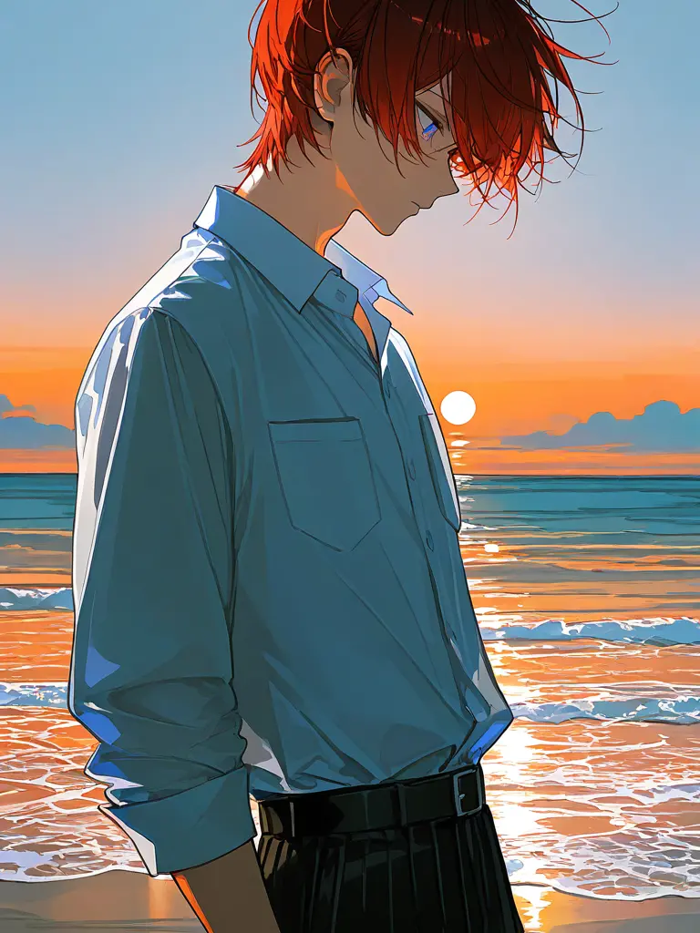 DrunkSwing7409의 夕方、赤と青のあいだ🌅