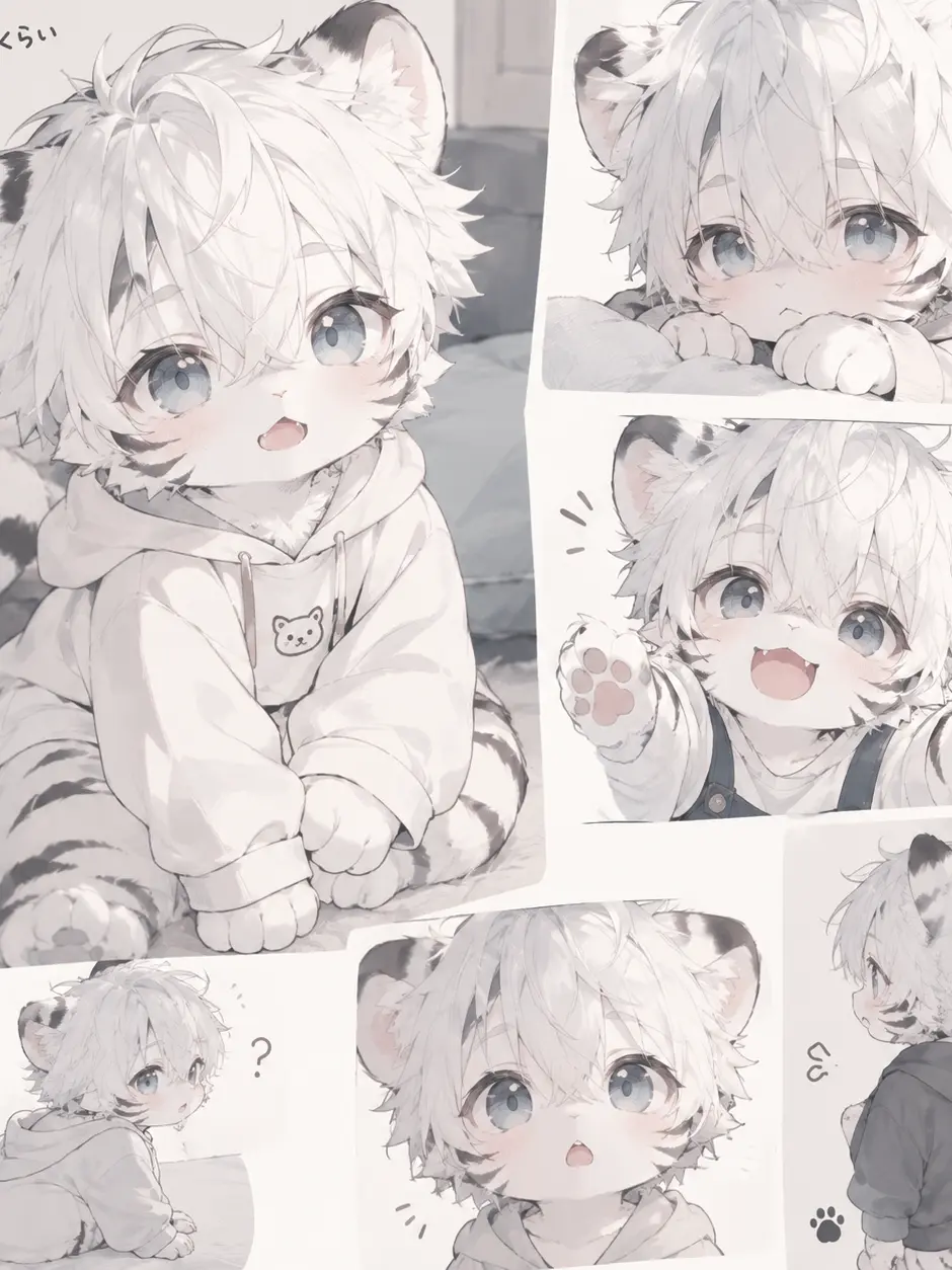 uzumaki_dayo의 ツンデレな白虎さんに困ってます.ᐟ‪‪‬