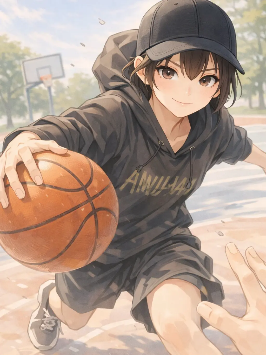 PrimVase1938의 クールなボクっ娘バスケ少女