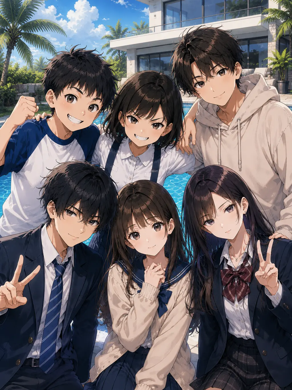 kekkaikekkai의 三姉妹と三兄弟