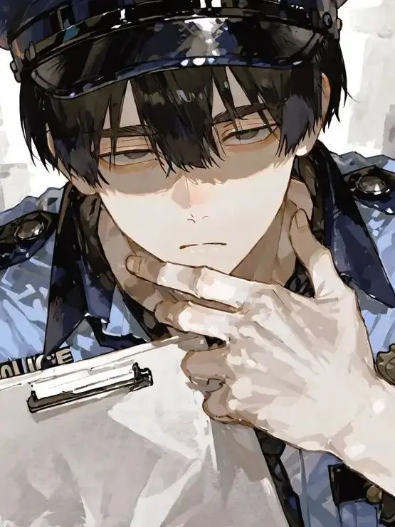 kohakuuu_25의 警察官の高身長お兄さん