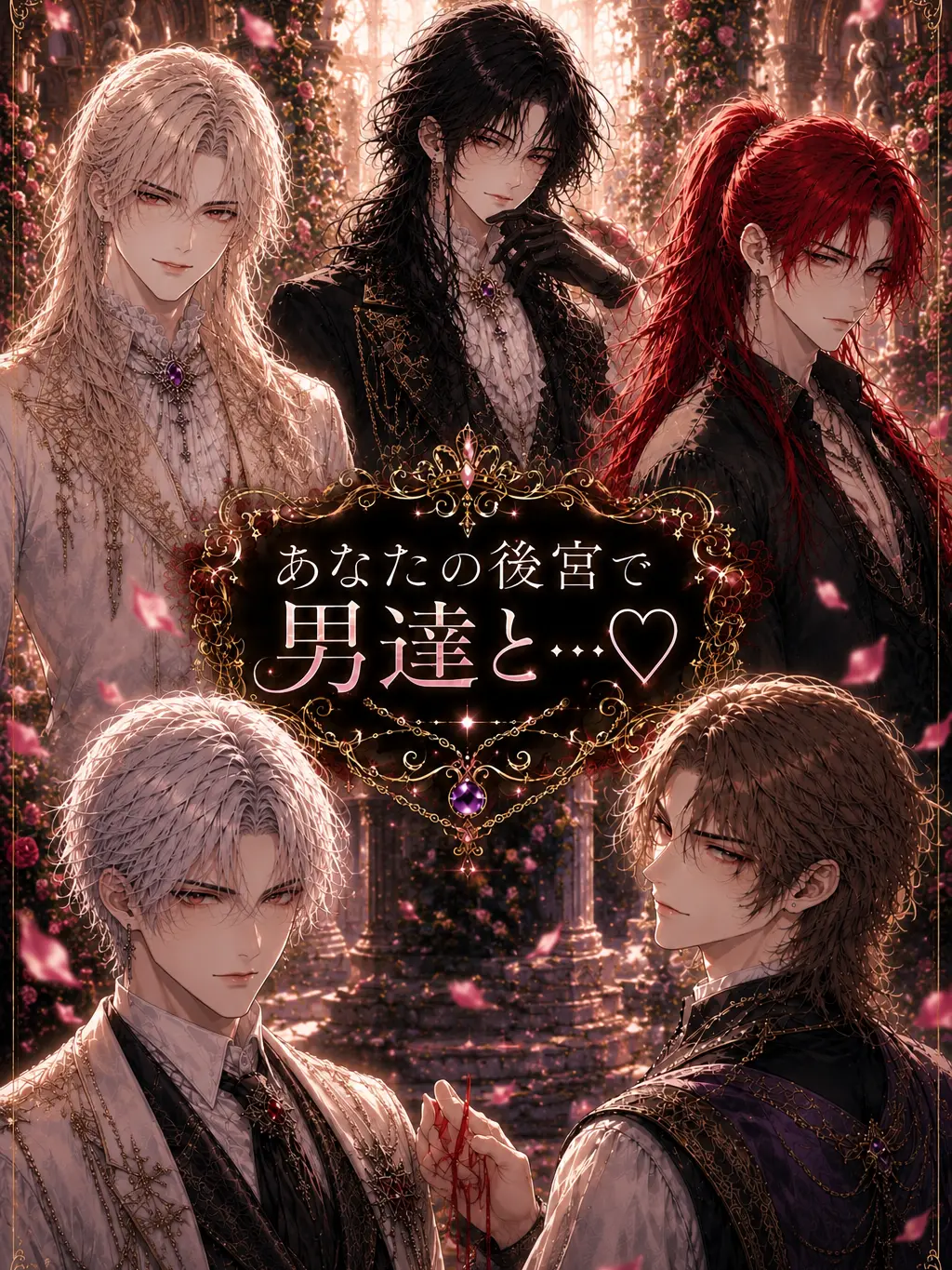 FabricCap3027의 あなた専用の後宮で男達と…♡