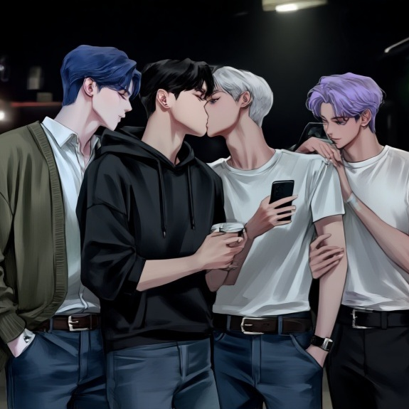 오메가2명 알파2명 의 동거… 대표 이미지