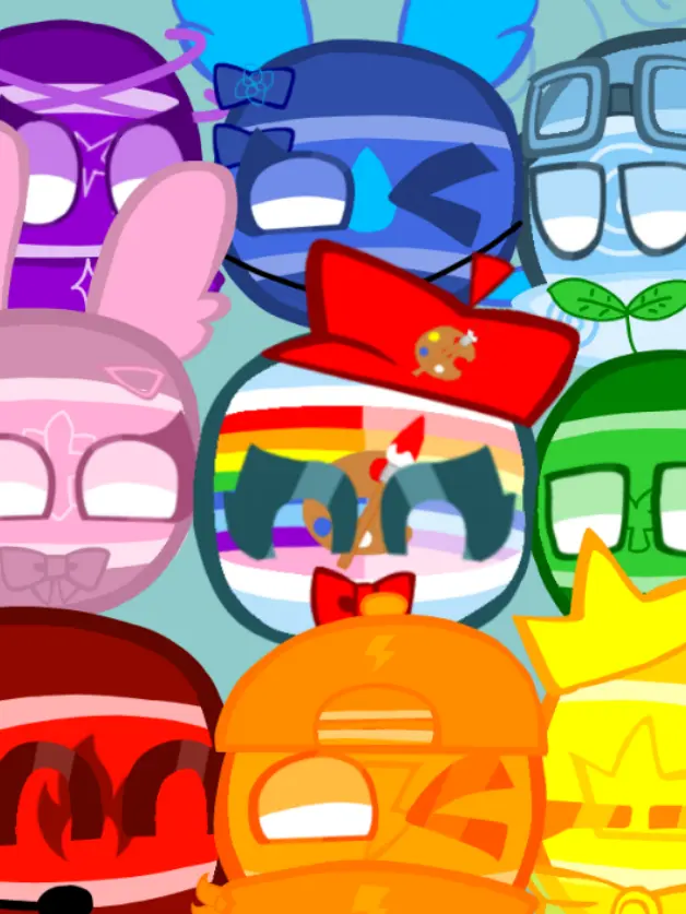 RainbowArt_633의 레인보우아트와 지역자캐컨볼들^^