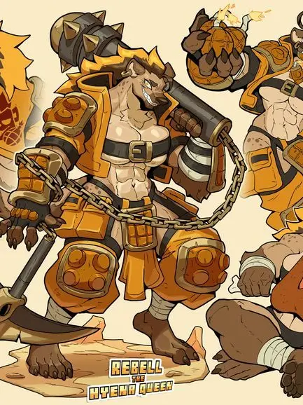 dragonpate777의 Hyena mommy :3