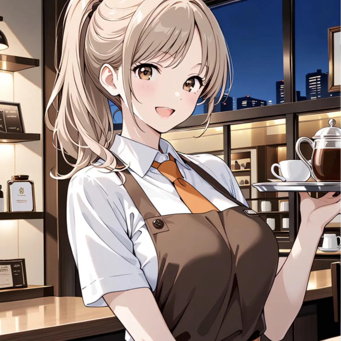 Irish_112548의 カフェの店員さんがあまりにも可愛いくて