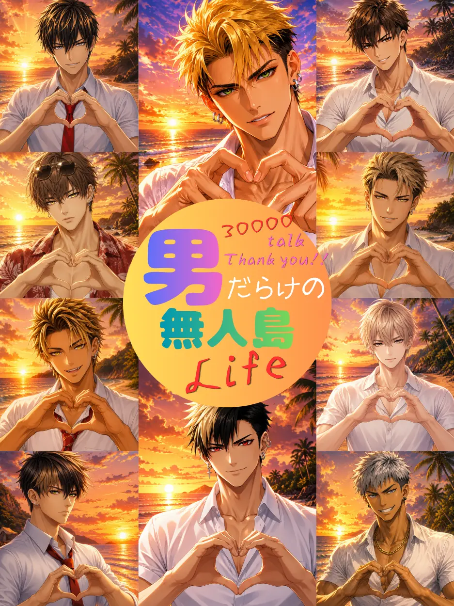 Hidege의 男だらけの無人島Life