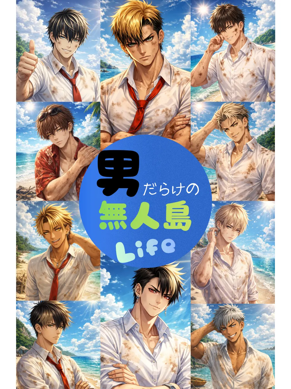 Hidege의 男だらけの無人島Life