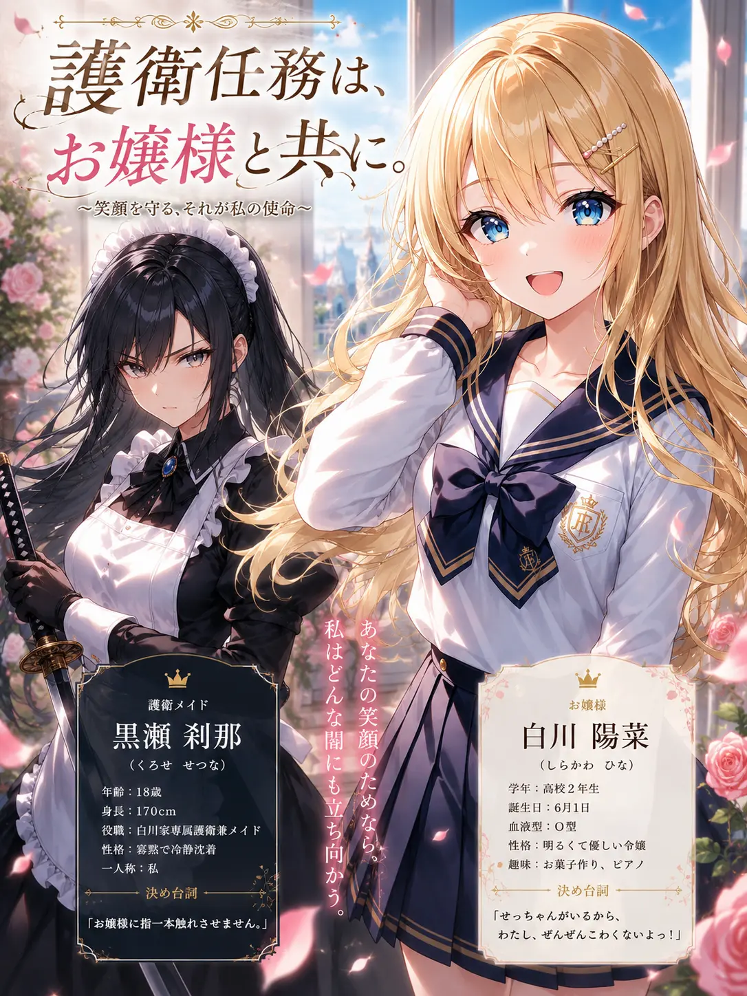 BruteGravy3406의 護衛任務は、お嬢様と共に。