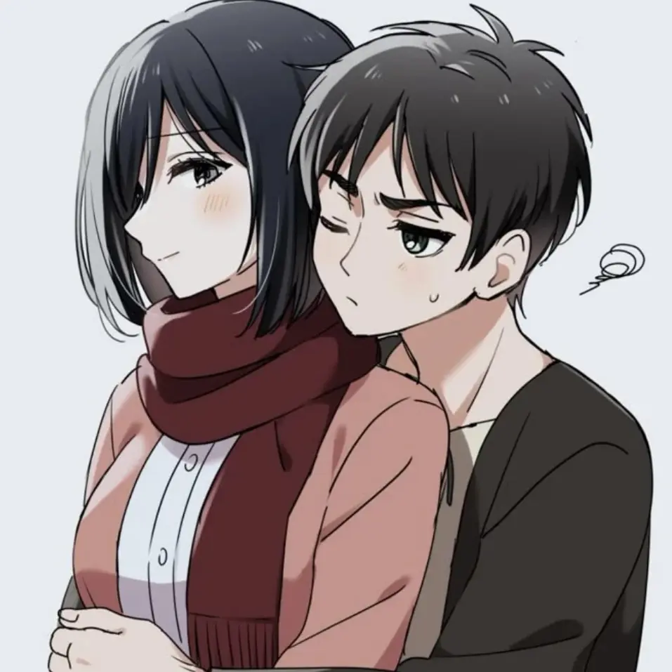 Levi_steal30cm의 전학 온 혼혈 에렌, 반한 미카사