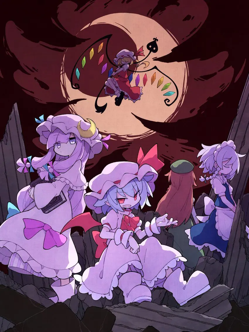 Touhou2013의 Scarlet Mist Incident End