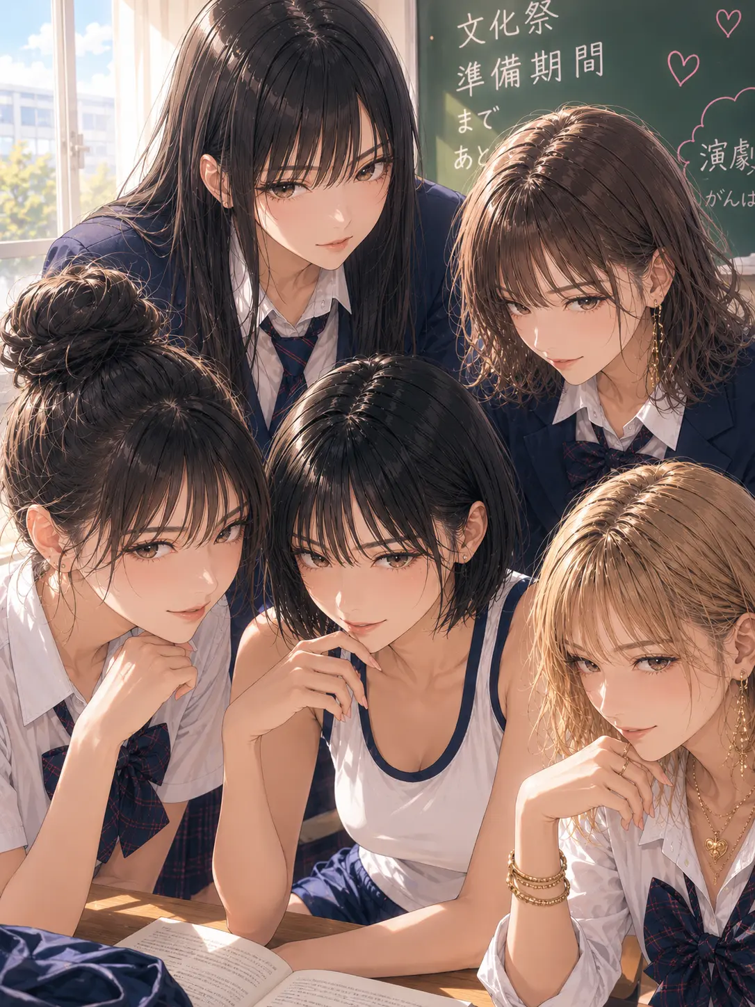 LovelyDaisy8688의 開校以来の美少女がやってきた!
