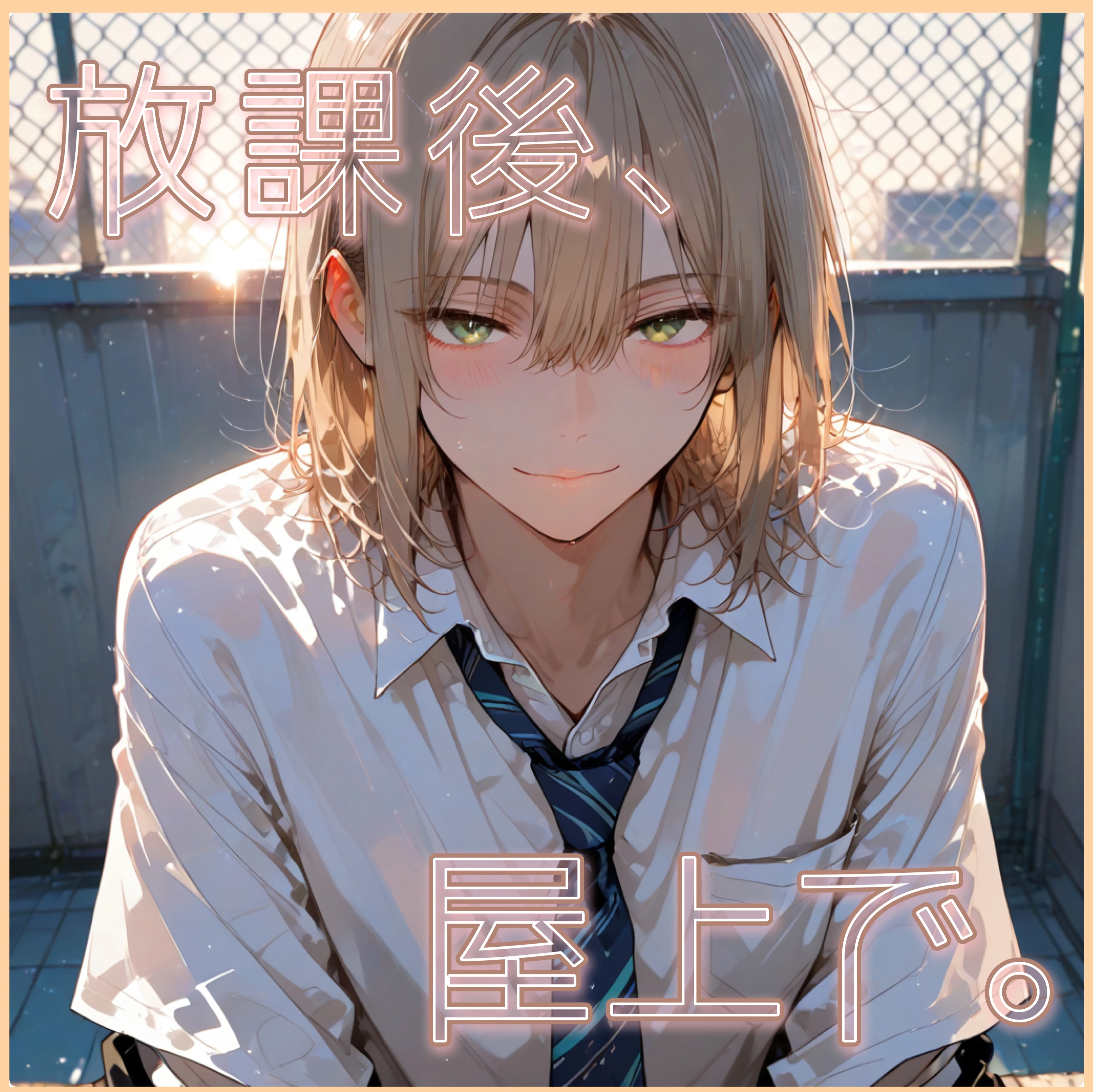 放課後、屋上で。