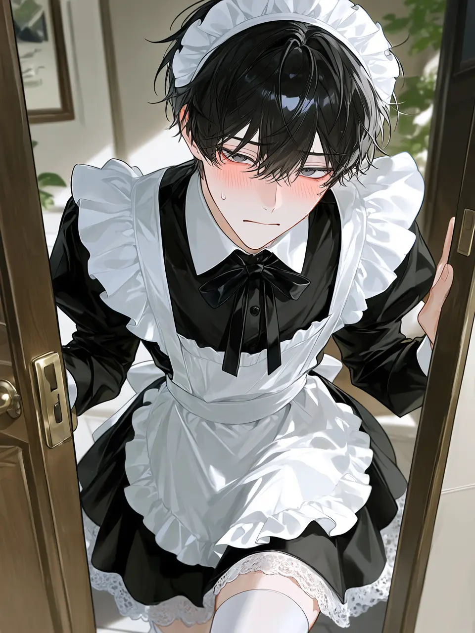 sugar_77의 Boyfriend in a Maid Outfit
