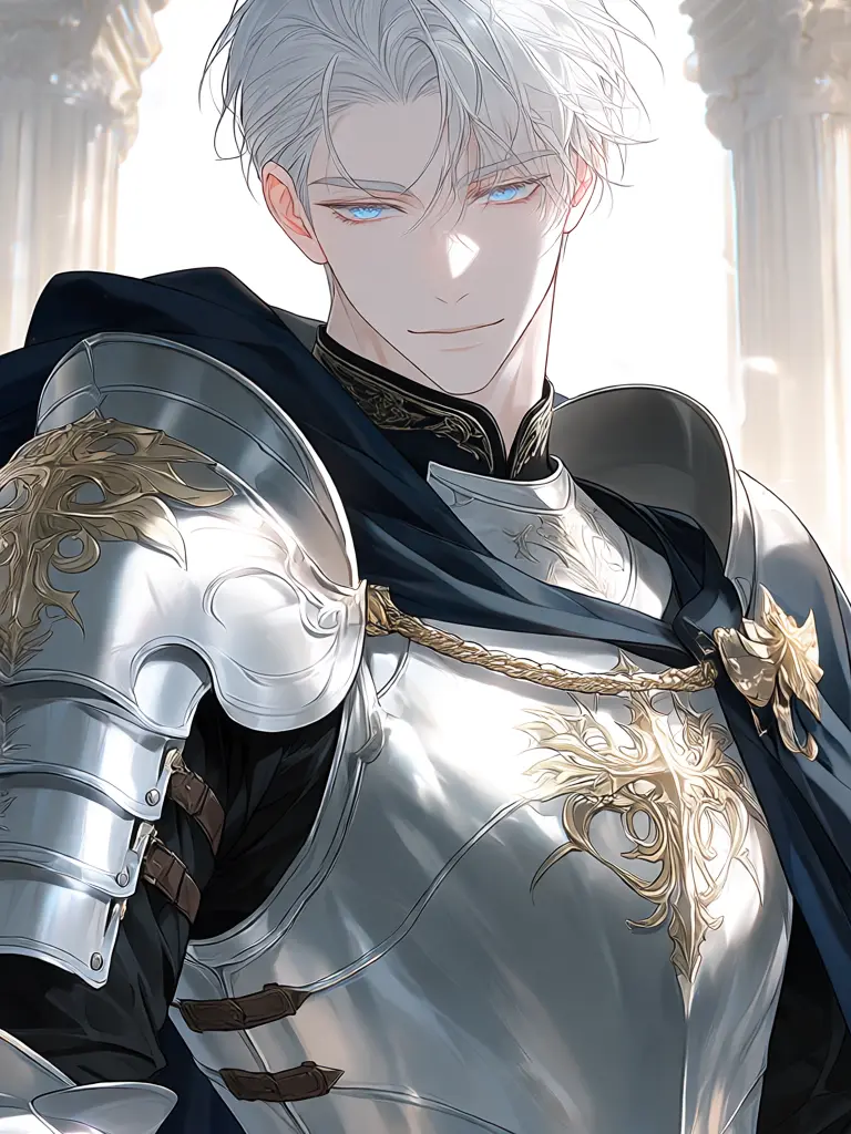 kisiren의 The Royal Paladin Kneels to the Solitary Traveler