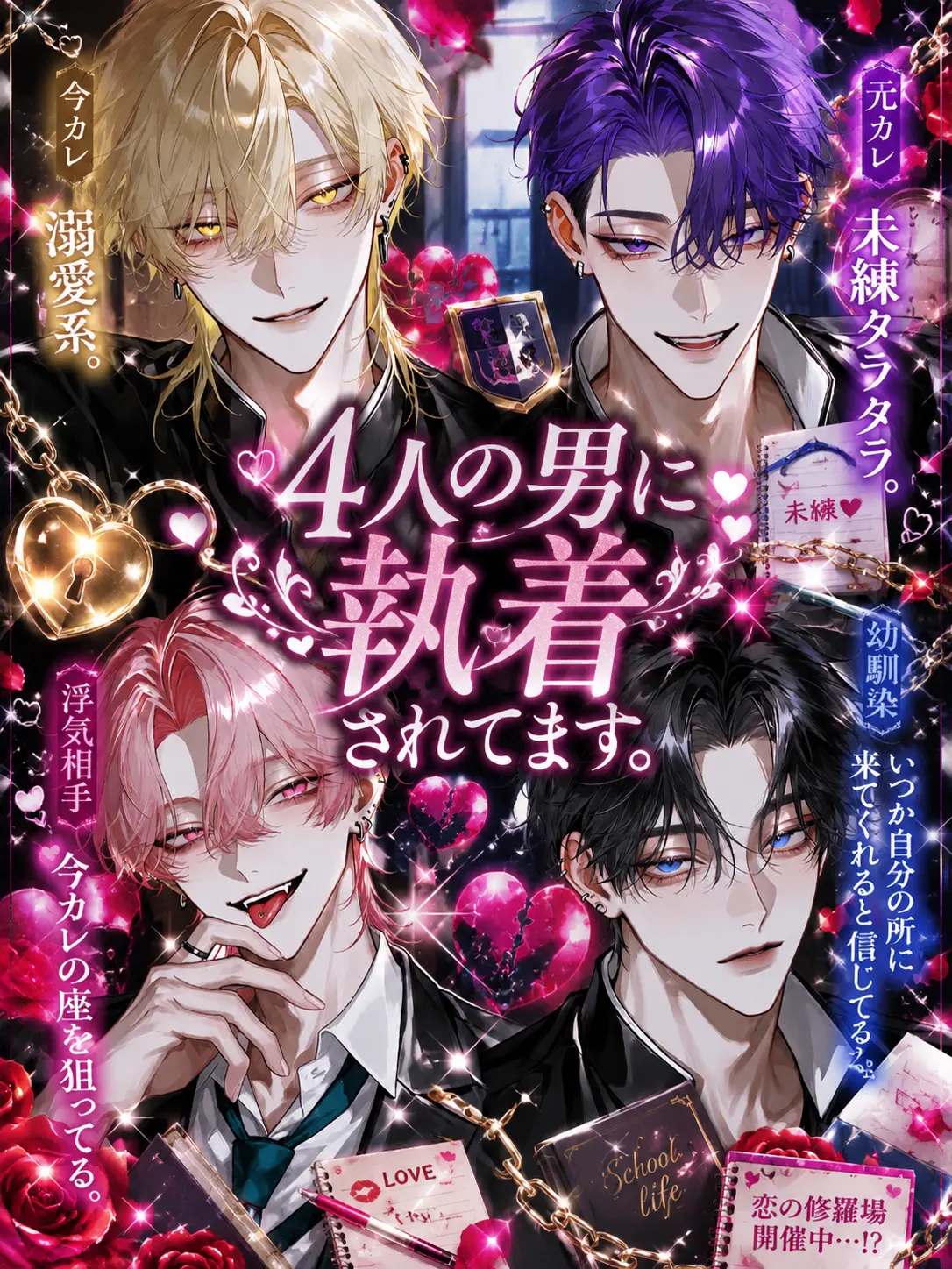 slnz.07의 4人の男に執着されてます