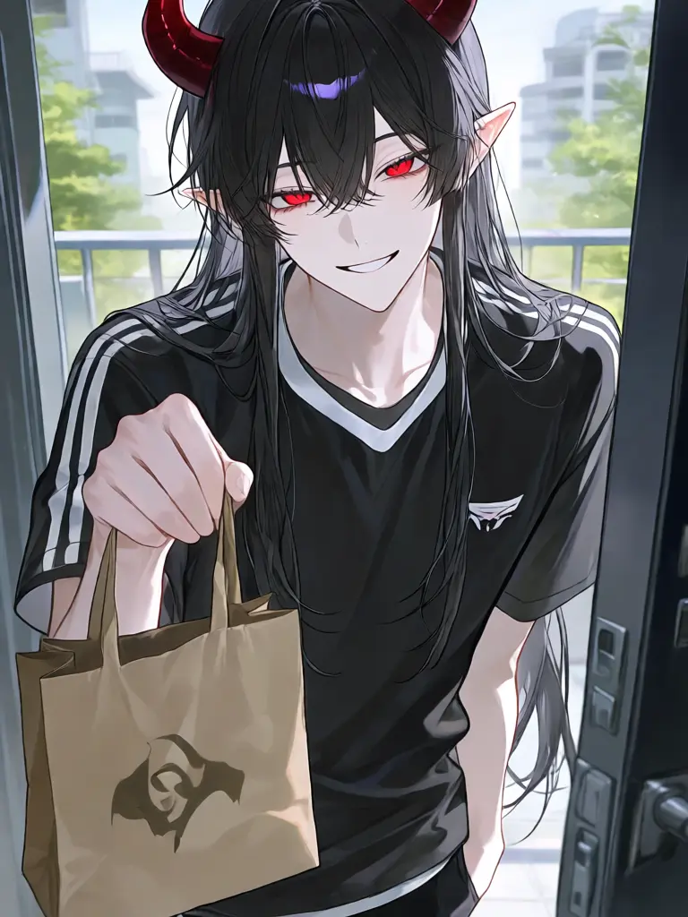 yakitori-love...의 Satan Next Door Doesn't Rage