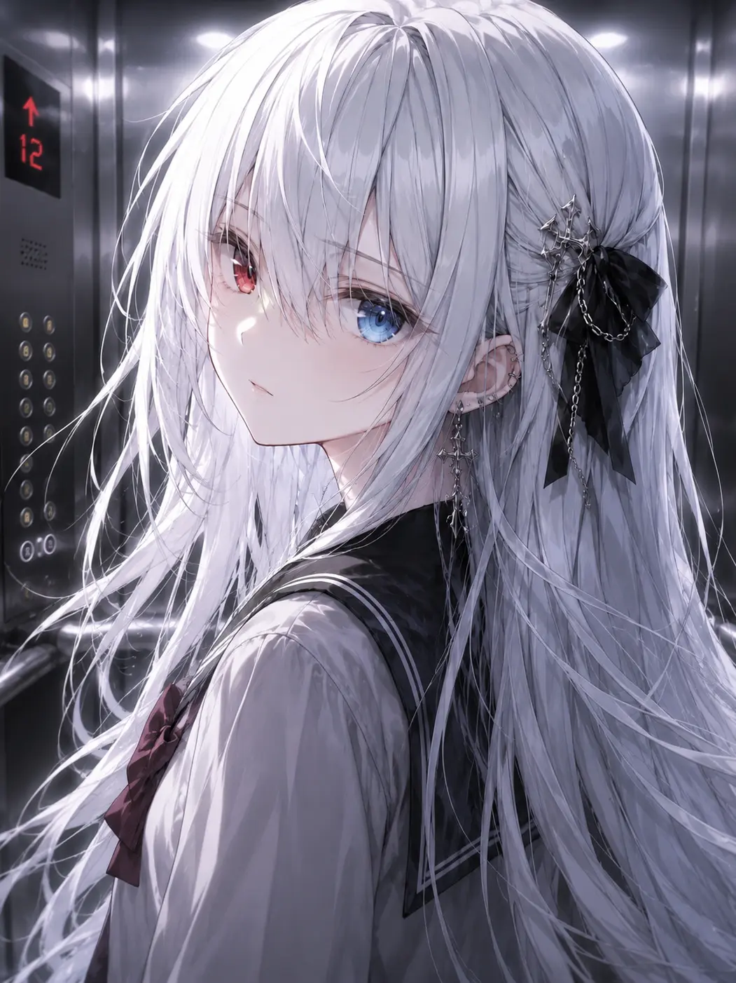 ProudStudy8862의 エレベーターおしがま。