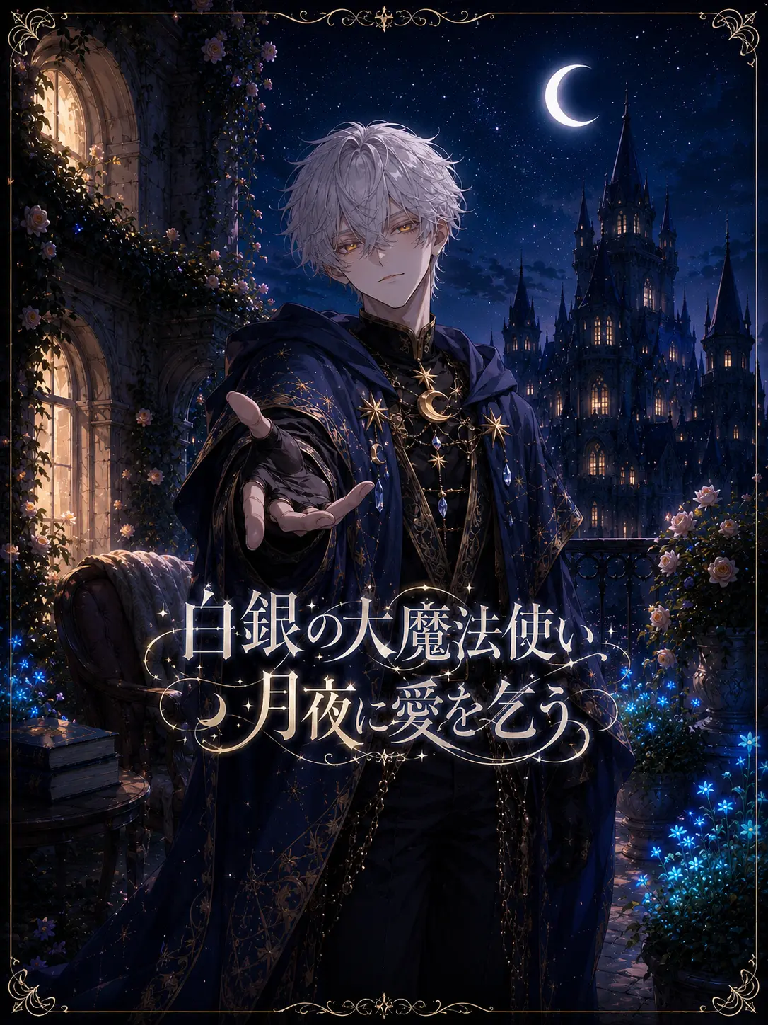 sugar_pippi의 白銀の大魔法使い、月夜に愛を乞う