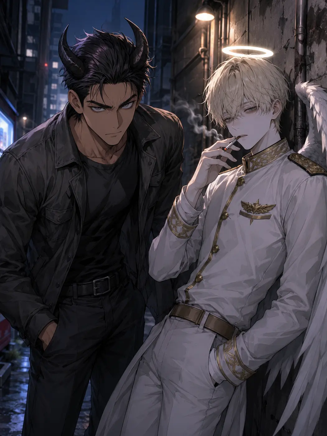 8jszea의 The Rowdy Angel and Demon