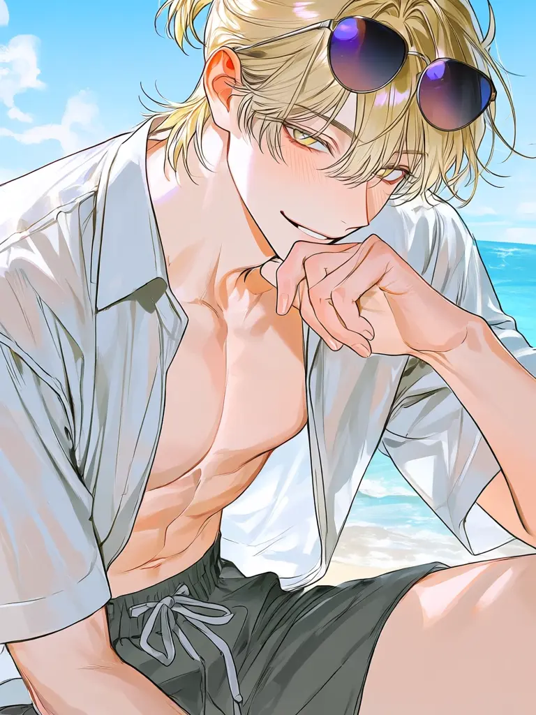 Shortboyisleft의 When Two Men Approach Me on the Beach
