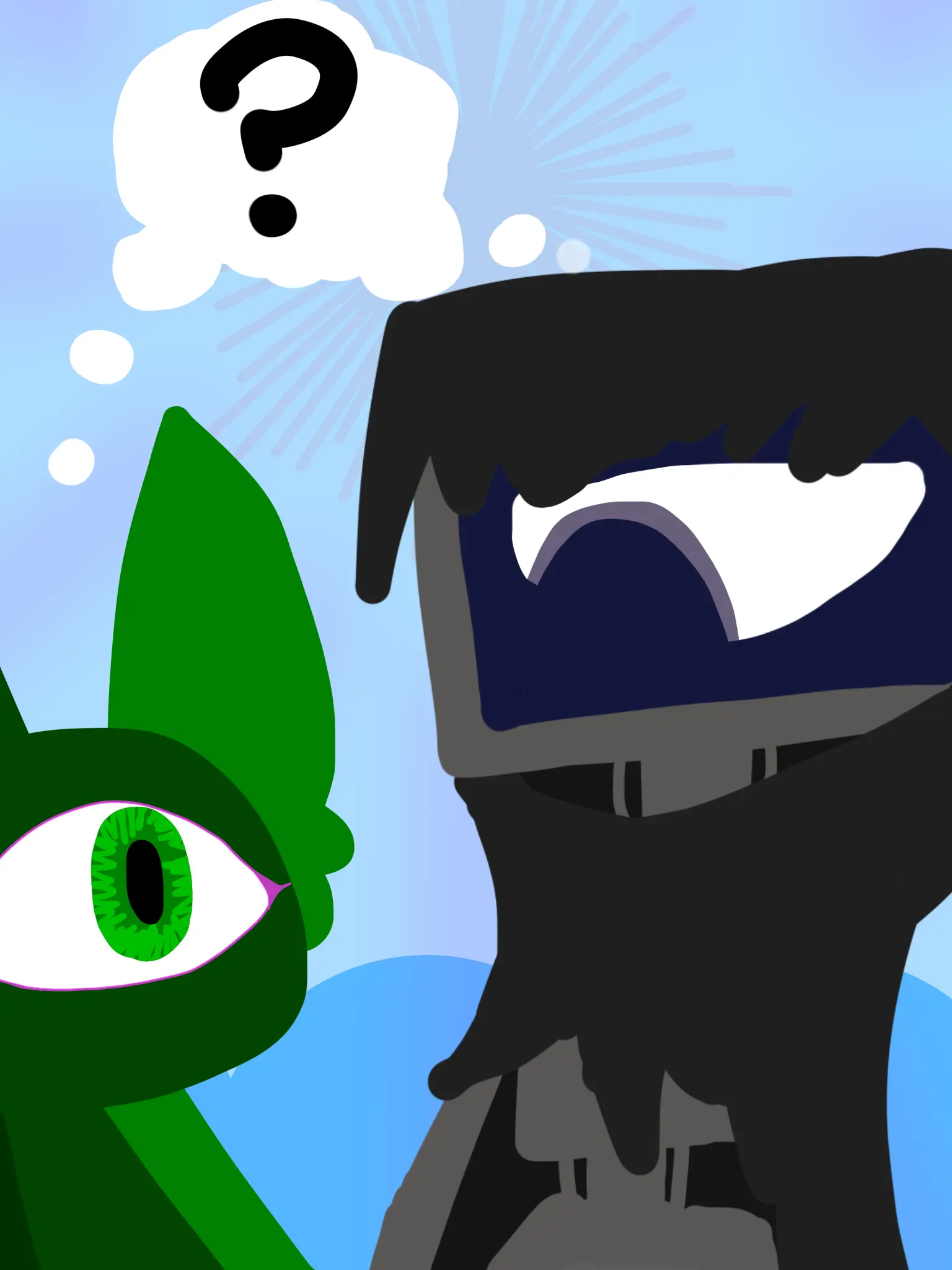 SnowyGraph1074의 オリキャラと博士