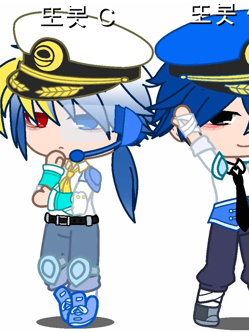 WHITECAT2015의 경찰 또봇들 의인화