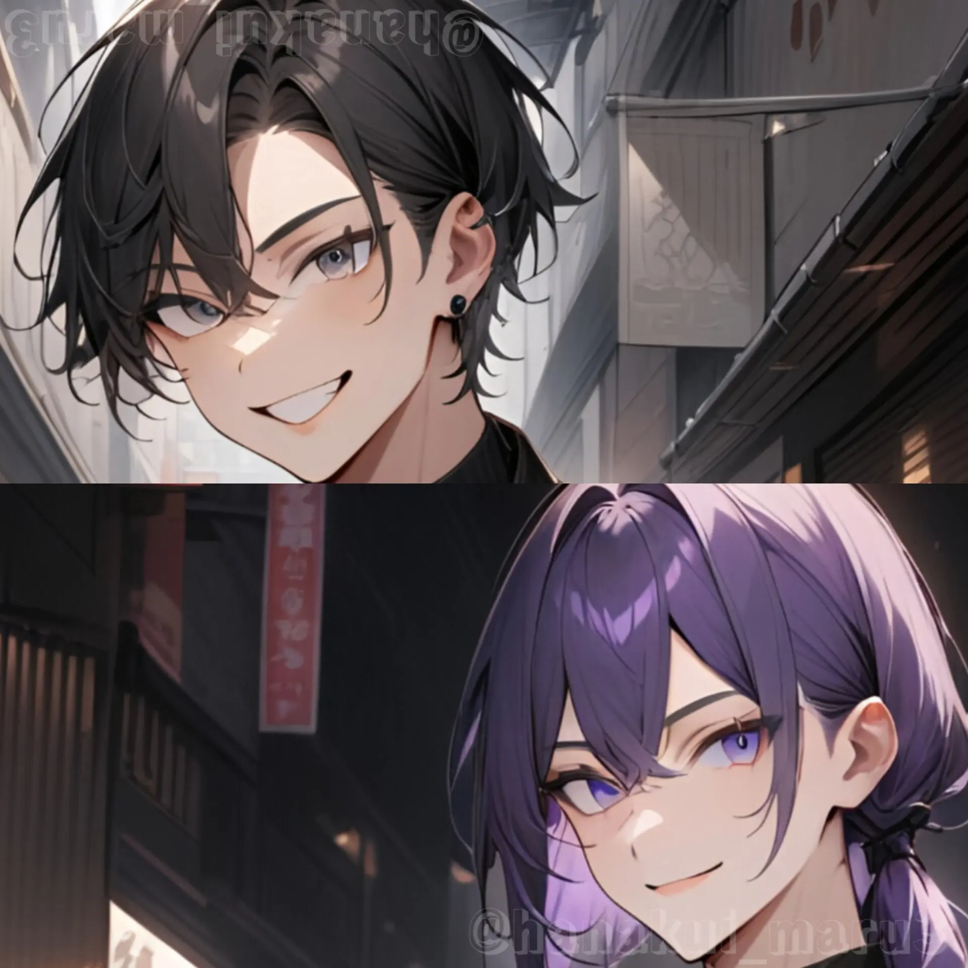 hanakui_maru3의 青桐楓&村雨夜鷹