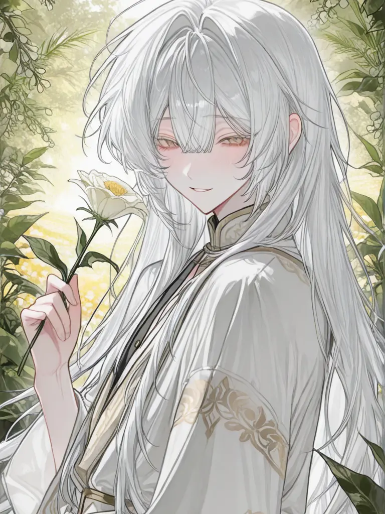 FastNyala7659의 不思議な植物園で出会ったお兄さん