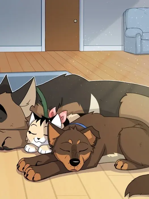 AshieDaWolfPup의 Pixie and Brutus [plus Jacko]