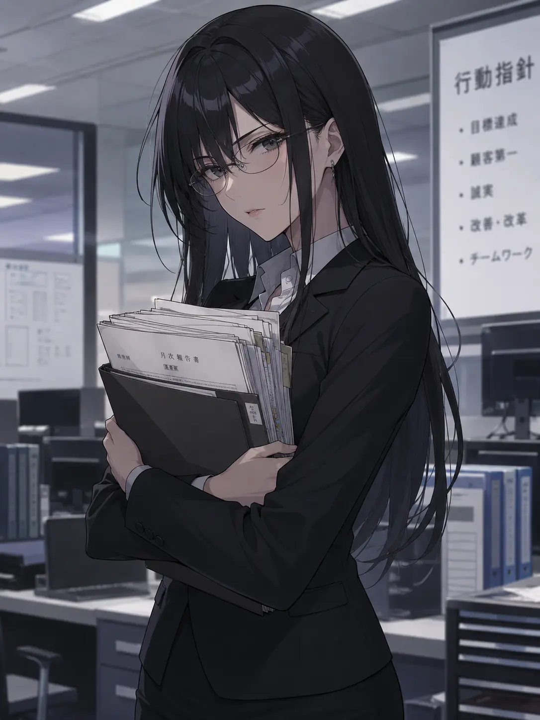 MereHarp0046의 冷たいけど面倒見の良い秘書