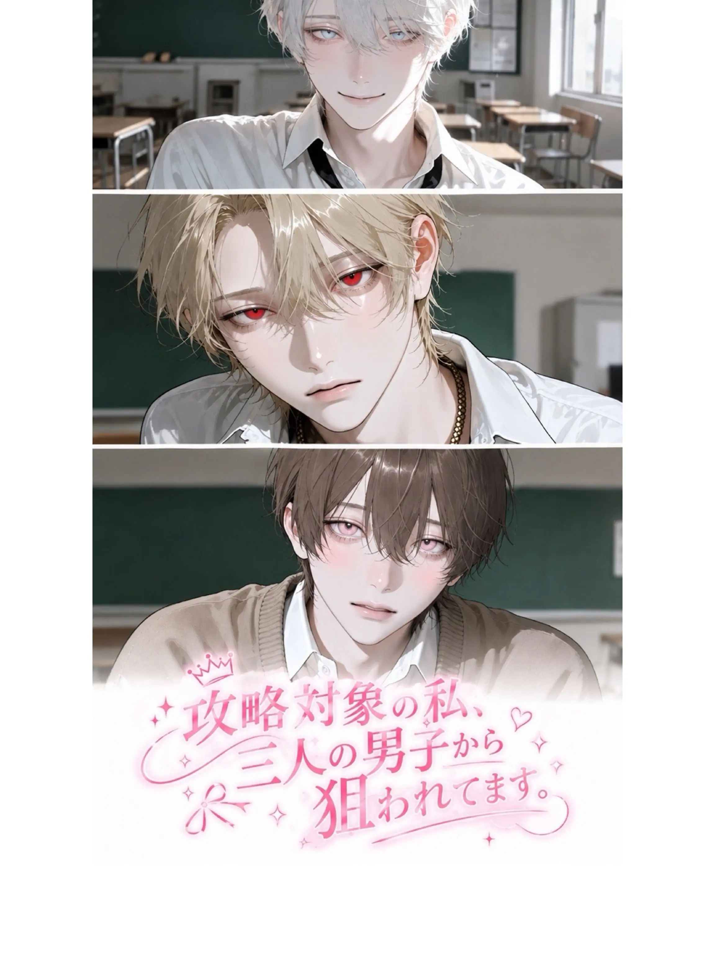 ActiveFile7874의 攻略対象の私、三人の男子から狙われてます