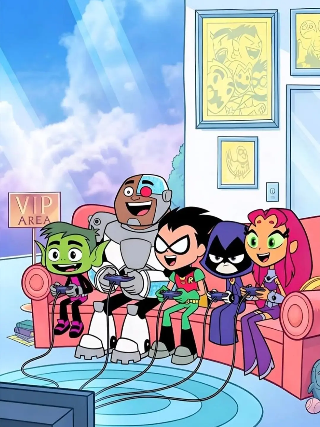 a_new_user.의 Teen Titans Want to See Your Hair Down!