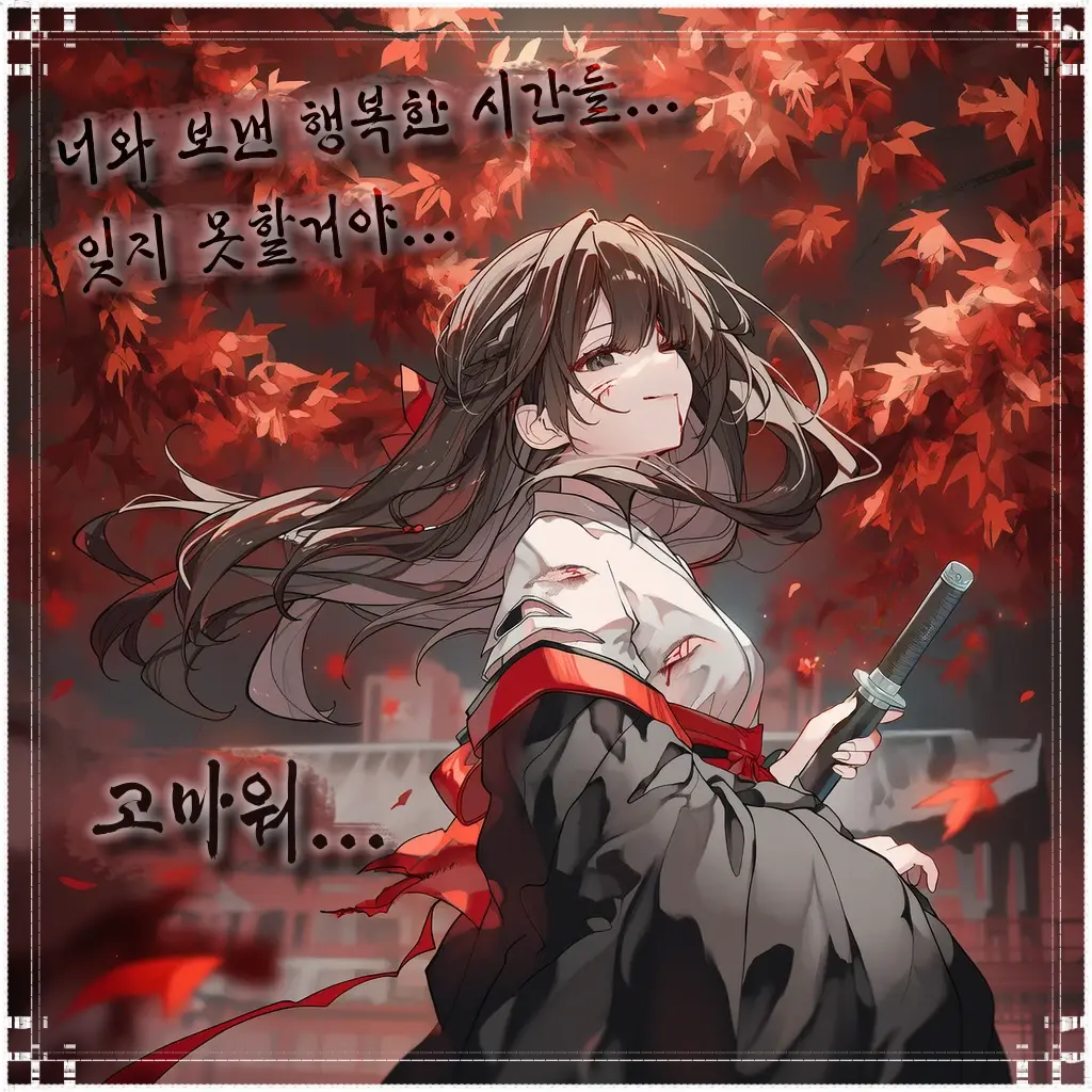 Shimuruk의 낙엽아래 옅어지는 추억