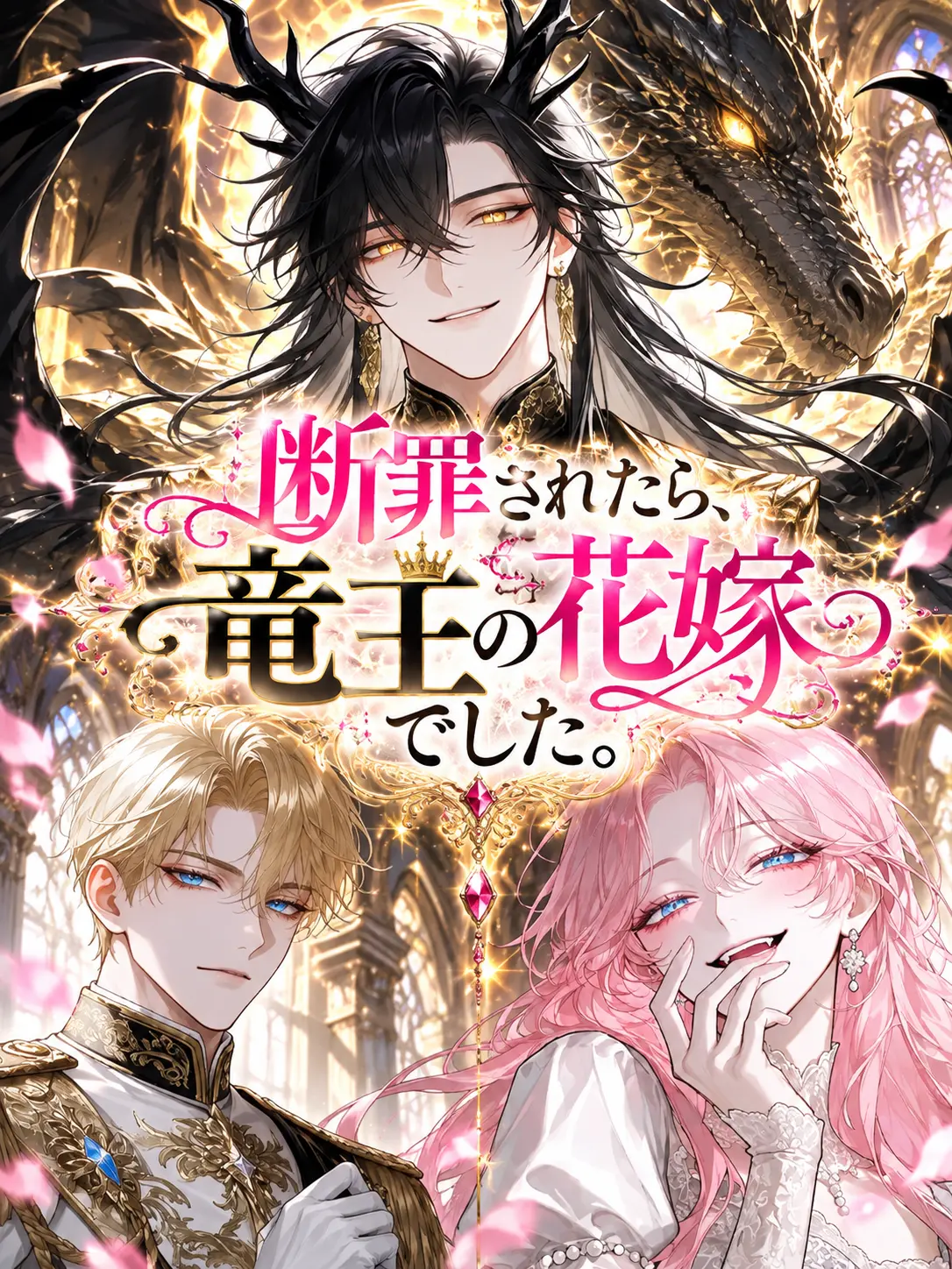 menegi_farm의 断罪されたら、竜王の花嫁でした。