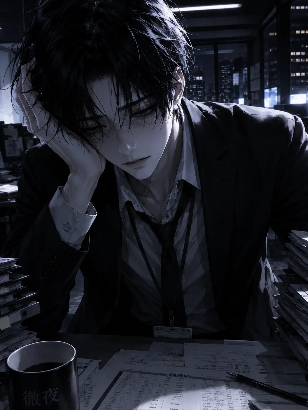 sakusaku._.의 残業終わりの恋