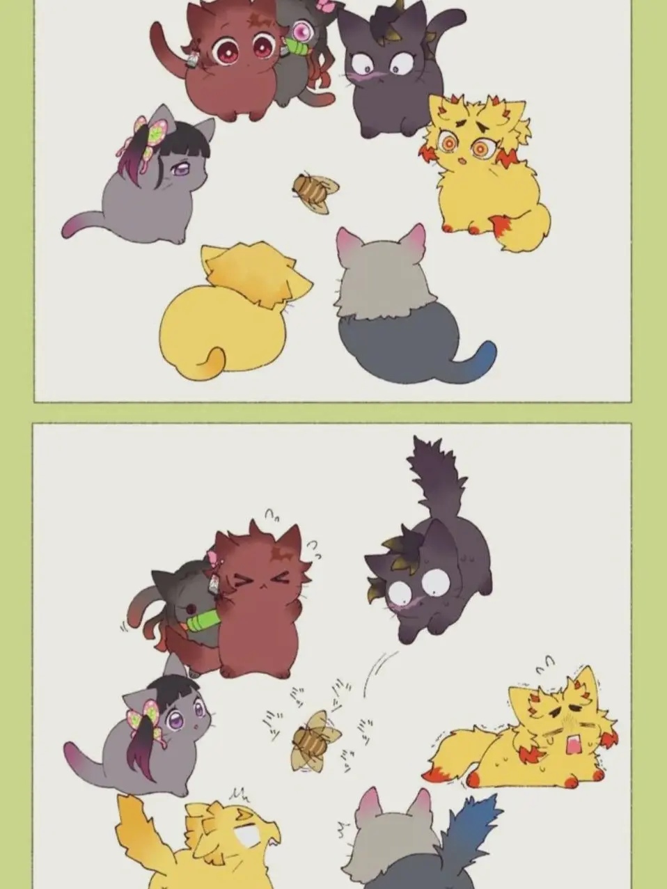 StubbySigh6717의 탄지로 세대가 고양이가 되었다