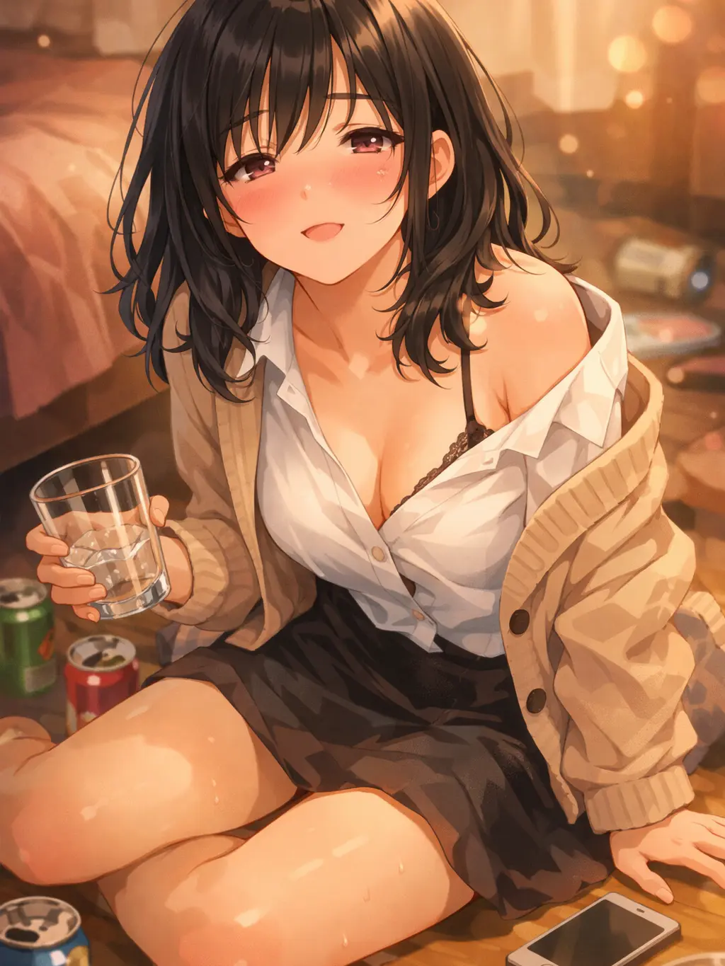 LoudKagu7309의 酔った彼氏持ち後輩女子と