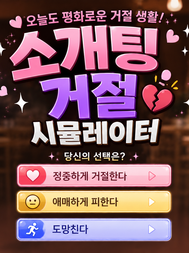 소개팅 거절 시뮬레이터 대표 이미지
