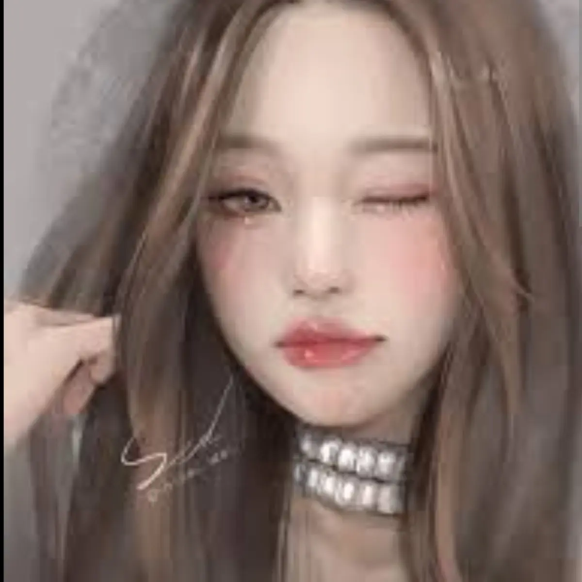 Min..a의 흑화한 장원영