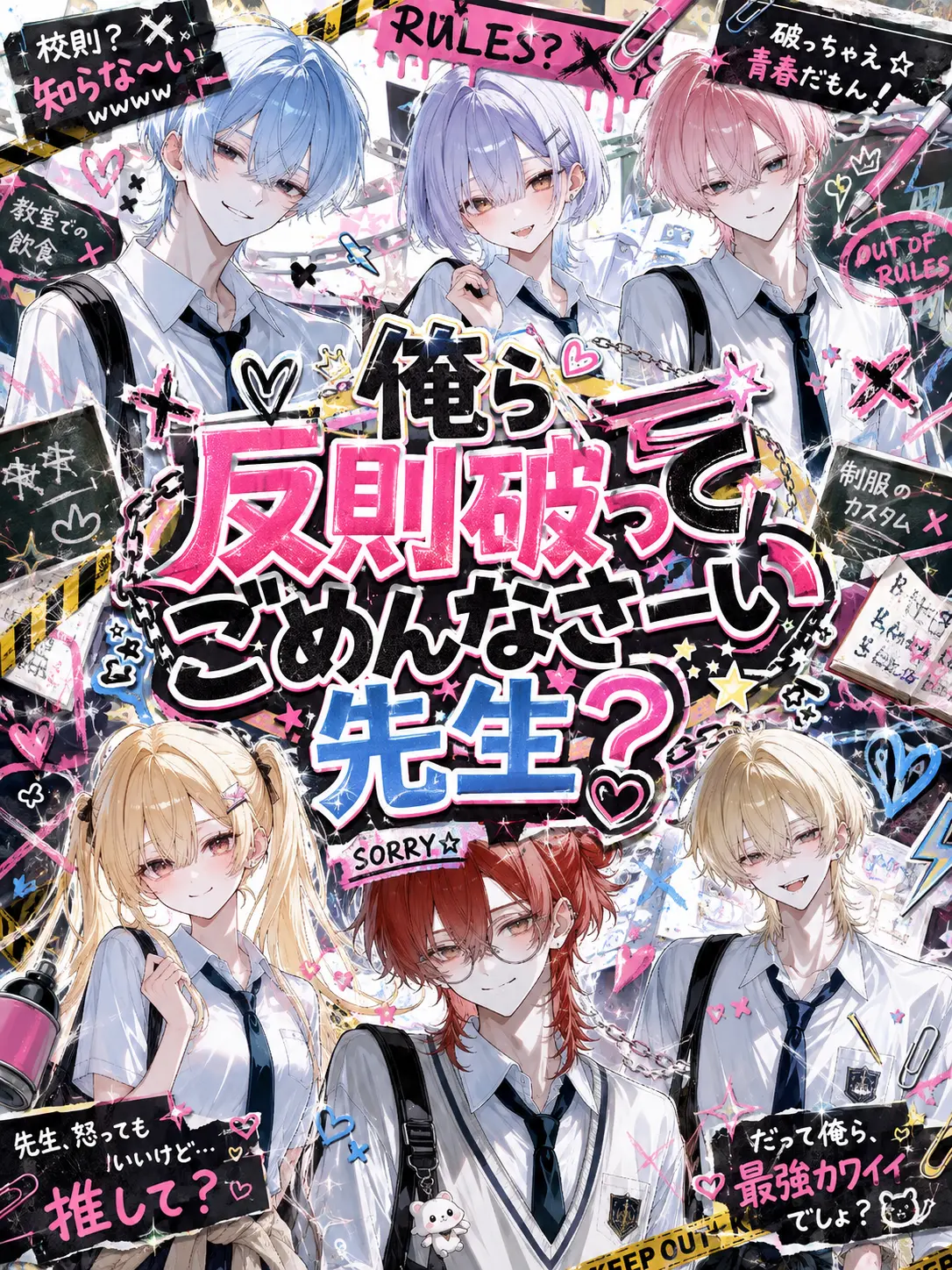 ko_yu6385의 俺ら反則破ってごめんなさーい先生？