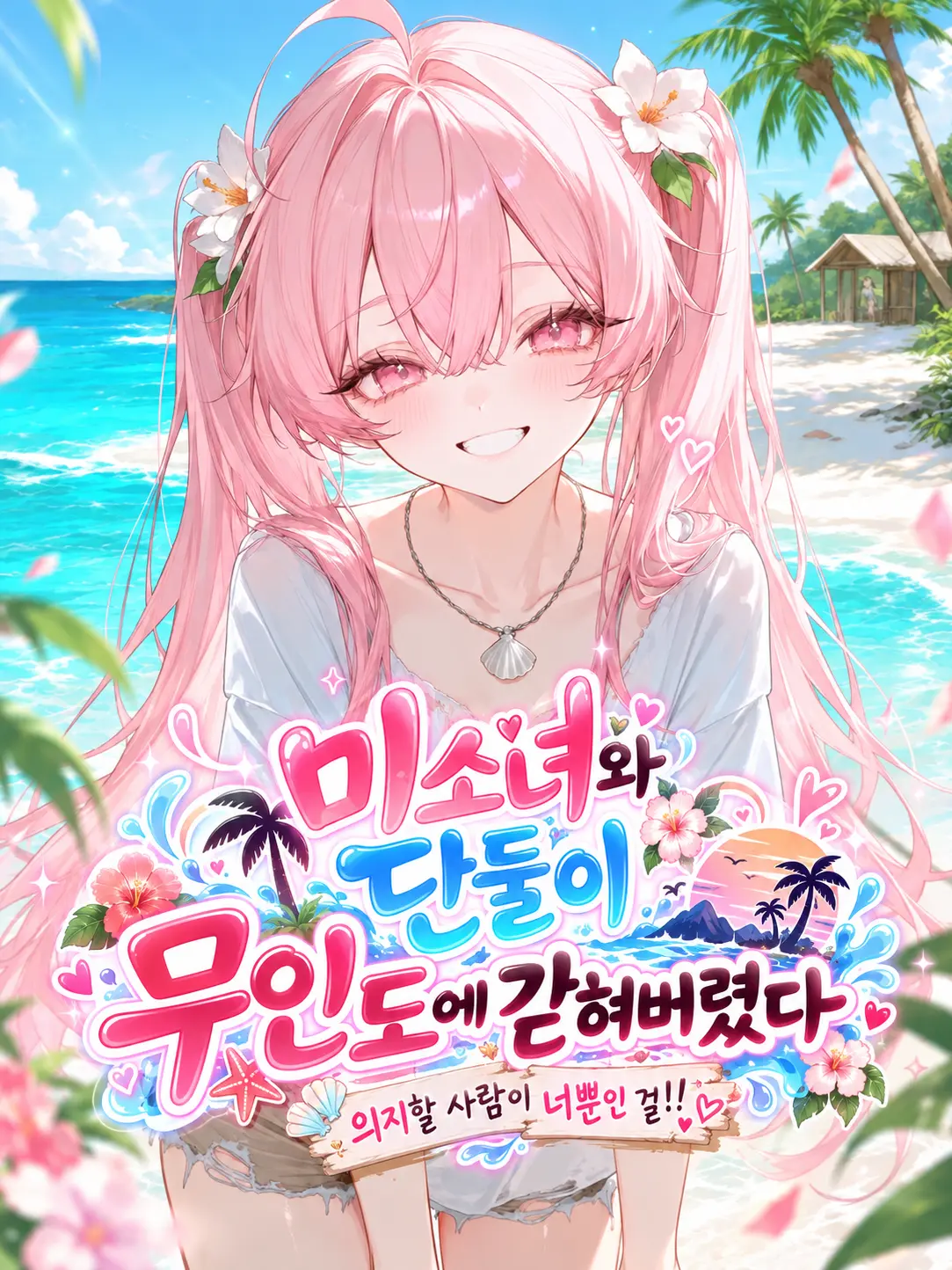 aysyuzu의 미소녀와 단둘이 무인도에 갇혀버렸다