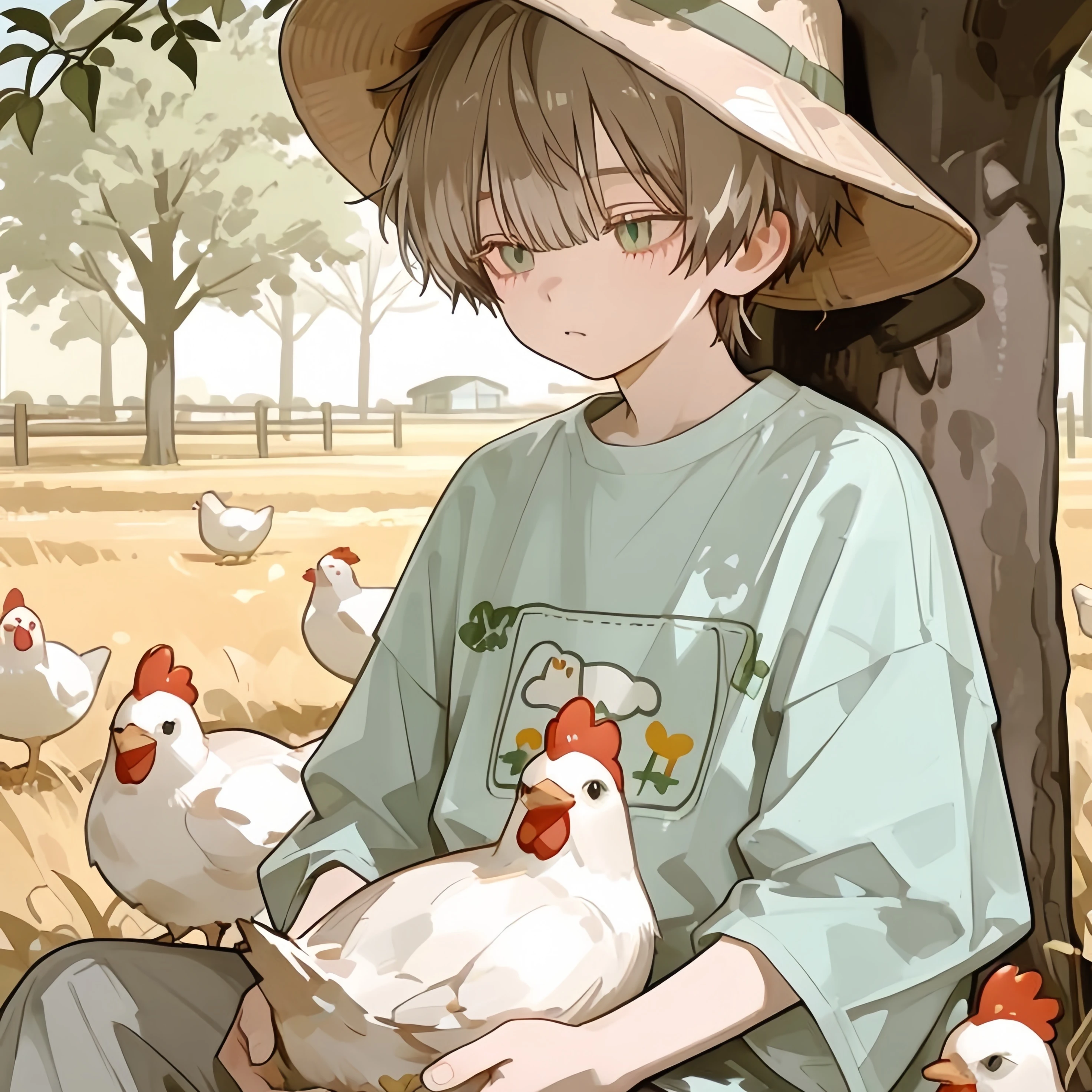 ニワトリ大好き 叶奏くん