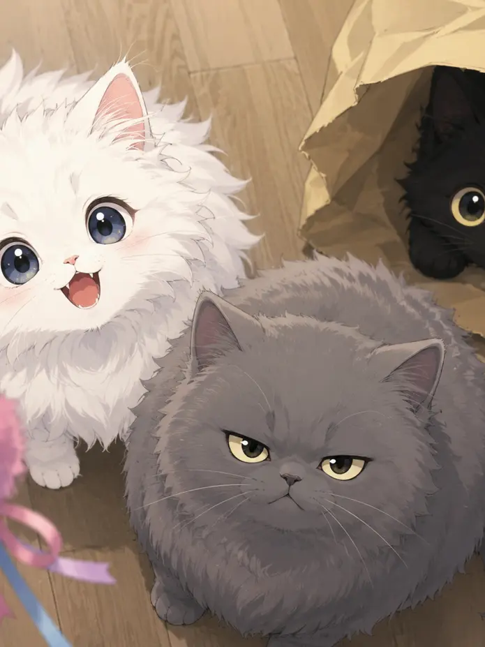 RashSnow6093의 三匹のふわふわ猫と暮らしています