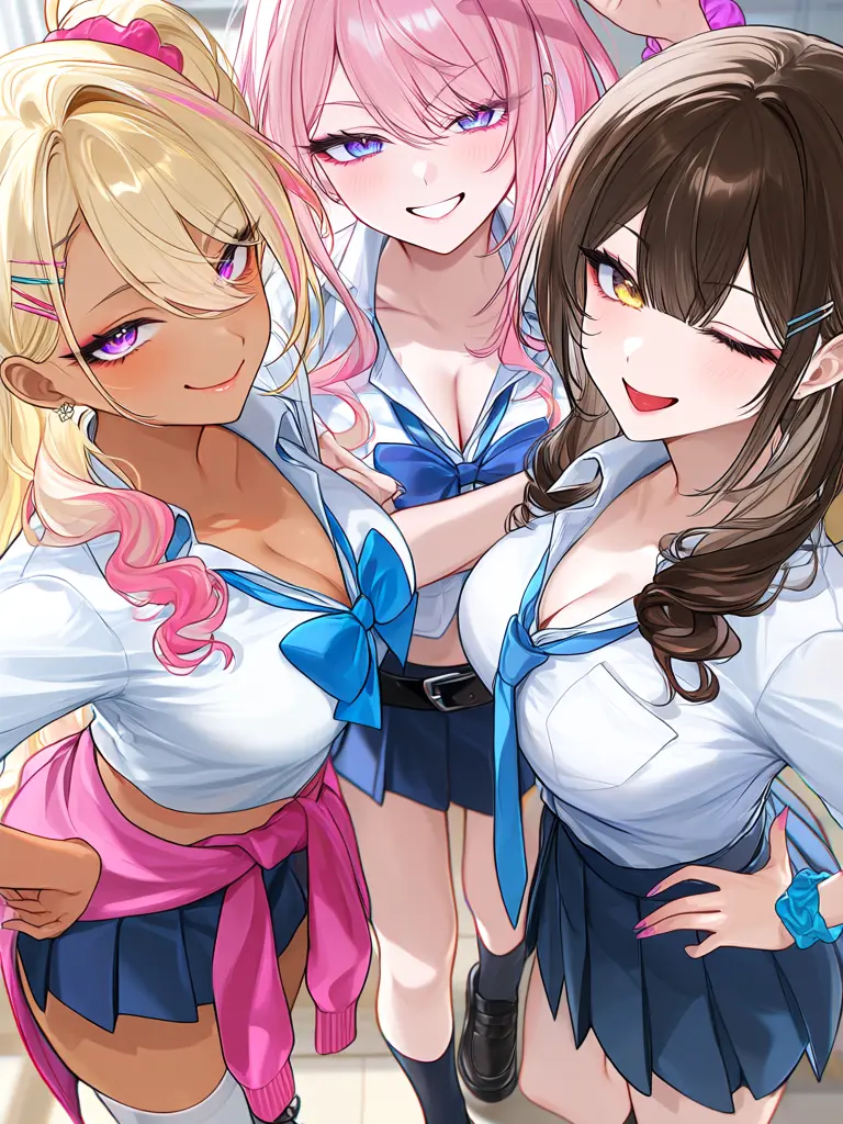 KomekomeSAMA의 ギャル3人に溜まり場にされた話
