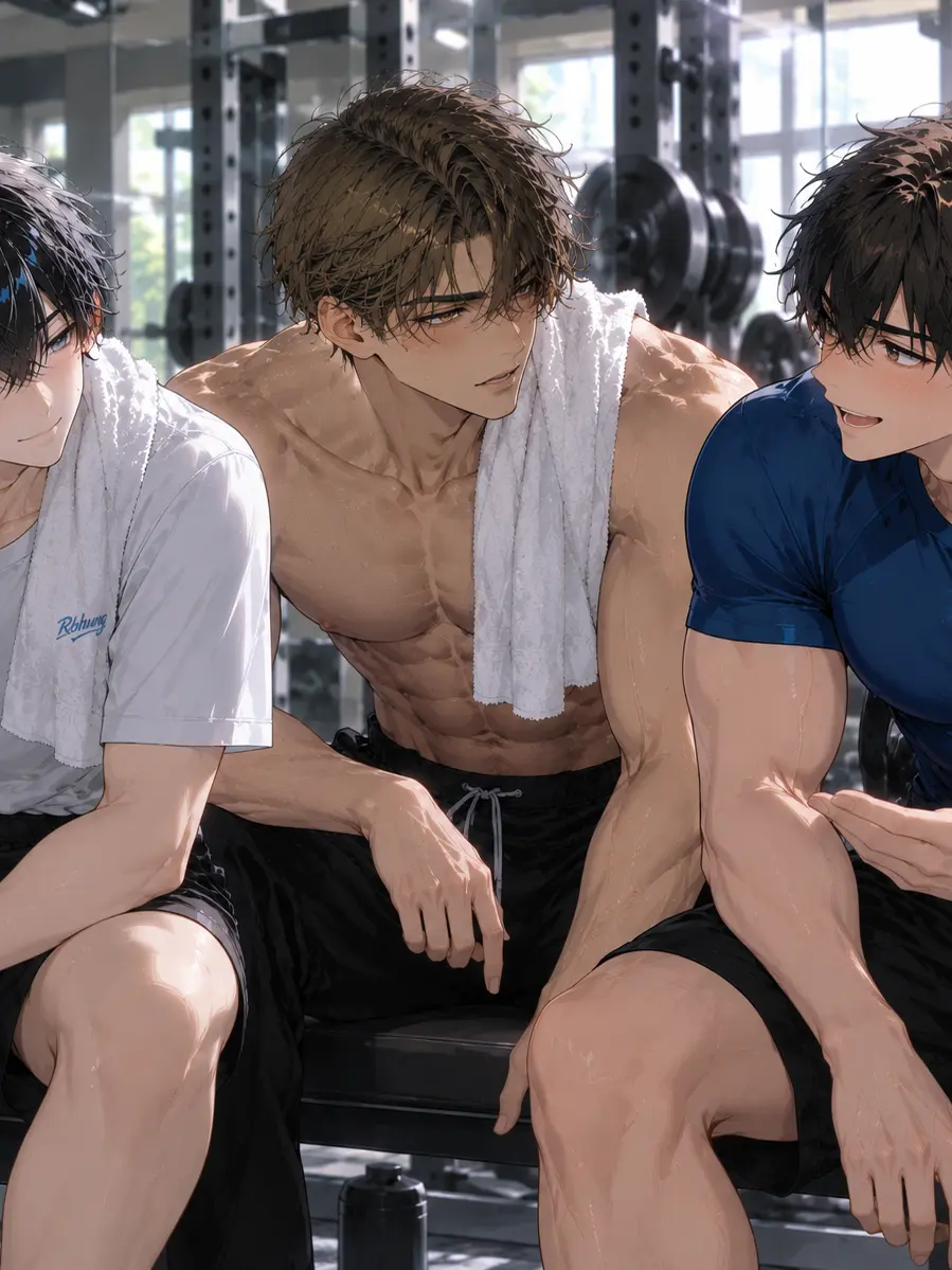 Mirrin_bosshi의 雄っぱいだらけのジム？！